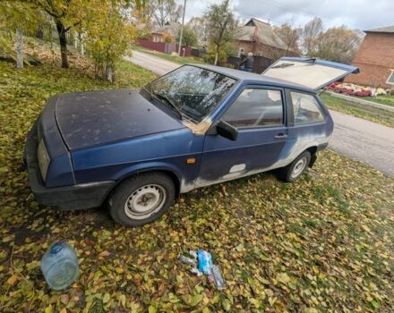 Синий ВАЗ 2108, объемом двигателя 1.3 л и пробегом 400 тыс. км за 592 $, фото 12 на Automoto.ua