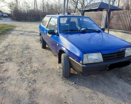 Синій ВАЗ 2108, об'ємом двигуна 1.3 л та пробігом 34 тис. км за 550 $, фото 1 на Automoto.ua