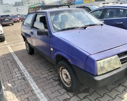 Синий ВАЗ 2108, объемом двигателя 1.5 л и пробегом 195 тыс. км за 1000 $, фото 1 на Automoto.ua