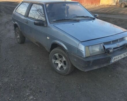 Синий ВАЗ 2108, объемом двигателя 1.3 л и пробегом 1000 тыс. км за 30000 $, фото 1 на Automoto.ua