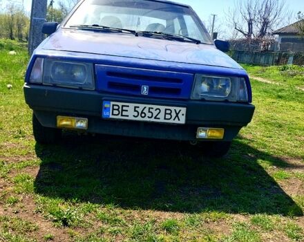 ВАЗ 2108 1991 в Николаеве на Automoto.ua Синий ВАЗ 2108, объемом двигателя 1.3 л и пробегом 350 тыс. км за 1200 $, фото 4 на Automoto.ua