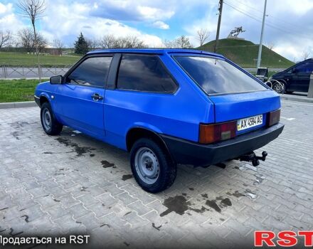 Синий ВАЗ 2108, объемом двигателя 1.3 л и пробегом 0 тыс. км за 1000 $, фото 2 на Automoto.ua