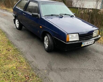 Синій ВАЗ 2108, об'ємом двигуна 1.3 л та пробігом 200 тис. км за 600 $, фото 2 на Automoto.ua