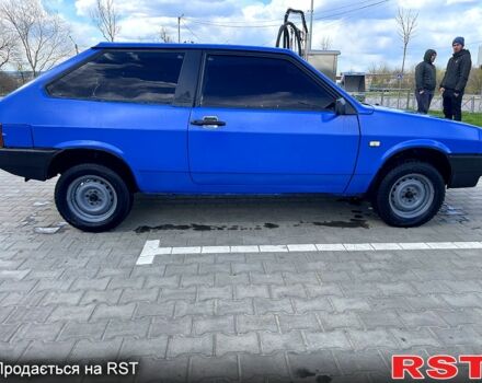 Синий ВАЗ 2108, объемом двигателя 1.3 л и пробегом 0 тыс. км за 1000 $, фото 4 на Automoto.ua