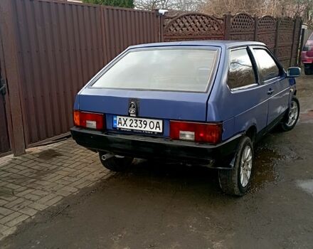 Синий ВАЗ 2108, объемом двигателя 1.3 л и пробегом 0 тыс. км за 1000 $, фото 4 на Automoto.ua