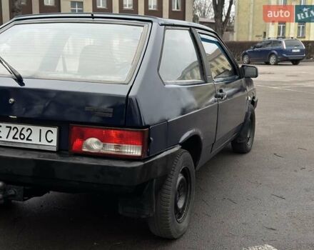 Синий ВАЗ 2108, объемом двигателя 1.3 л и пробегом 280 тыс. км за 950 $, фото 4 на Automoto.ua