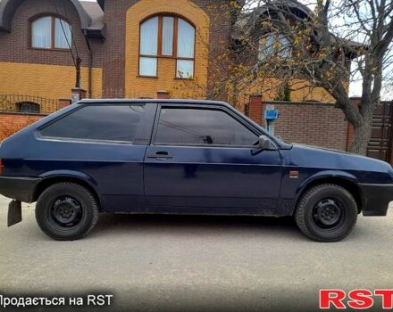 Синий ВАЗ 2108, объемом двигателя 1.5 л и пробегом 200 тыс. км за 800 $, фото 1 на Automoto.ua