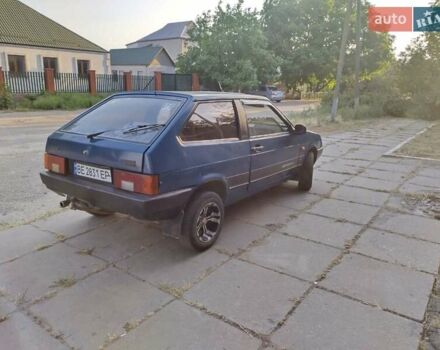 Синій ВАЗ 2108, об'ємом двигуна 1.29 л та пробігом 250 тис. км за 1100 $, фото 3 на Automoto.ua