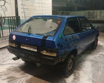 Синий ВАЗ 2108, объемом двигателя 1.6 л и пробегом 80 тыс. км за 473 $, фото 1 на Automoto.ua