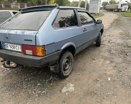 Синий ВАЗ 2108, объемом двигателя 1.3 л и пробегом 150 тыс. км за 409 $, фото 3 на Automoto.ua