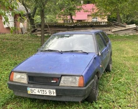 Синій ВАЗ 2108, об'ємом двигуна 1.5 л та пробігом 62 тис. км за 350 $, фото 1 на Automoto.ua