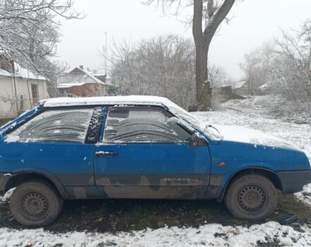 Синій ВАЗ 2108, об'ємом двигуна 1.5 л та пробігом 80 тис. км за 638 $, фото 1 на Automoto.ua