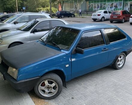 Синий ВАЗ 2108, объемом двигателя 1.5 л и пробегом 3 тыс. км за 1000 $, фото 1 на Automoto.ua