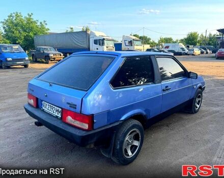 Синий ВАЗ 2108, объемом двигателя 1.3 л и пробегом 235 тыс. км за 750 $, фото 1 на Automoto.ua