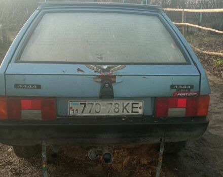 Синий ВАЗ 2108, объемом двигателя 0 л и пробегом 10 тыс. км за 548 $, фото 3 на Automoto.ua