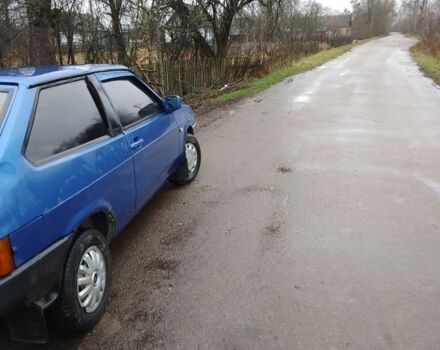 Синий ВАЗ 2108, объемом двигателя 1.3 л и пробегом 15 тыс. км за 1350 $, фото 3 на Automoto.ua