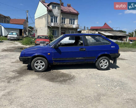 Синий ВАЗ 2108, объемом двигателя 1.3 л и пробегом 207 тыс. км за 650 $, фото 2 на Automoto.ua