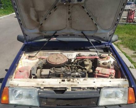 ВАЗ 2108 1995 у Львові на Automoto.ua Синій ВАЗ 2108, об'ємом двигуна 1.5 л та пробігом 500 тис. км за 908 $, фото 1 на Automoto.ua