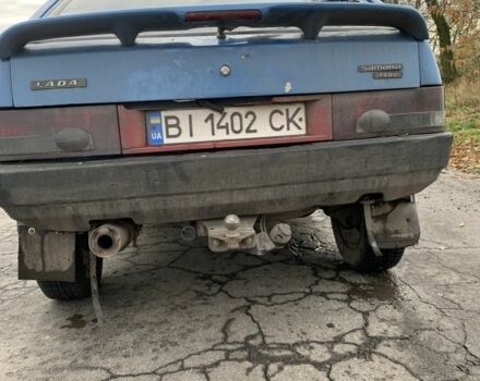 ВАЗ 2108 1995 у Глобино на Automoto.ua Синій ВАЗ 2108, об'ємом двигуна 1.5 л та пробігом 123 тис. км за 714 $, фото 5 на Automoto.ua
