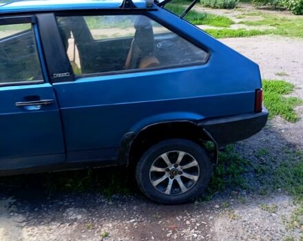 Синий ВАЗ 2108, объемом двигателя 1.3 л и пробегом 0 тыс. км за 1100 $, фото 2 на Automoto.ua