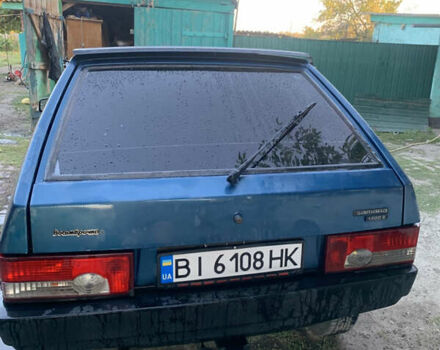 ВАЗ 2108 1996 у Кобеляках на Automoto.ua Синій ВАЗ 2108, об'ємом двигуна 1.3 л та пробігом 300 тис. км за 800 $, фото 4 на Automoto.ua