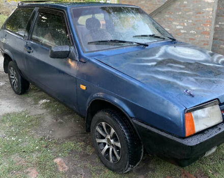 ВАЗ 2108 1996 у Кобеляках на Automoto.ua Синій ВАЗ 2108, об'ємом двигуна 1.3 л та пробігом 300 тис. км за 800 $, фото 1 на Automoto.ua
