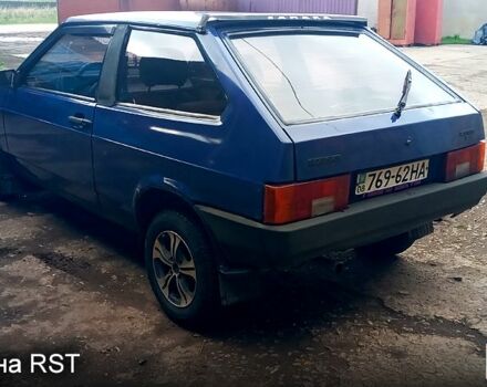 Синий ВАЗ 2108, объемом двигателя 15 л и пробегом 82 тыс. км за 1100 $, фото 4 на Automoto.ua