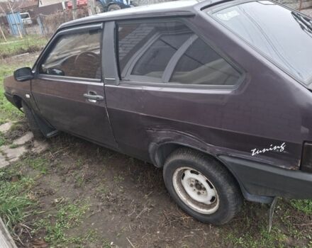 Синий ВАЗ 2108, объемом двигателя 1.5 л и пробегом 300 тыс. км за 800 $, фото 4 на Automoto.ua