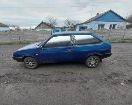 Синий ВАЗ 2108, объемом двигателя 1.5 л и пробегом 100 тыс. км за 1067 $, фото 1 на Automoto.ua