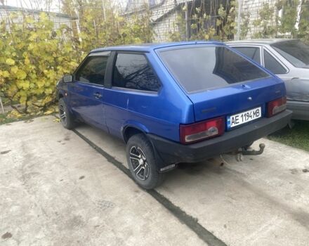 Синій ВАЗ 2108, об'ємом двигуна 1.5 л та пробігом 154 тис. км за 1100 $, фото 1 на Automoto.ua