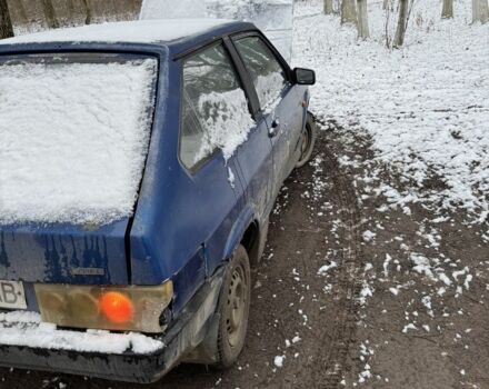 Синий ВАЗ 2108, объемом двигателя 1.3 л и пробегом 450 тыс. км за 358 $, фото 4 на Automoto.ua