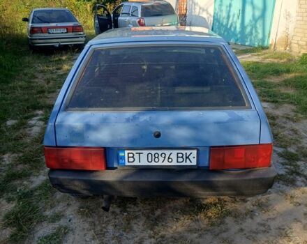 Синий ВАЗ 2108, объемом двигателя 1.3 л и пробегом 220 тыс. км за 600 $, фото 5 на Automoto.ua