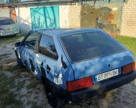Синий ВАЗ 2108, объемом двигателя 1.3 л и пробегом 220 тыс. км за 600 $, фото 4 на Automoto.ua