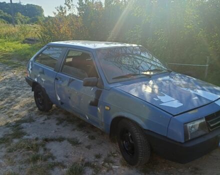 Синий ВАЗ 2108, объемом двигателя 1.3 л и пробегом 220 тыс. км за 600 $, фото 2 на Automoto.ua