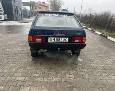 Синий ВАЗ 2108, объемом двигателя 1.3 л и пробегом 120 тыс. км за 1000 $, фото 5 на Automoto.ua