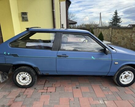 Синий ВАЗ 2108, объемом двигателя 1.3 л и пробегом 267 тыс. км за 900 $, фото 2 на Automoto.ua