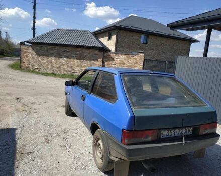 Синій ВАЗ 2108, об'ємом двигуна 1 л та пробігом 100 тис. км за 424 $, фото 1 на Automoto.ua