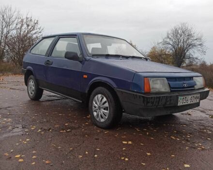 Синий ВАЗ 2108, объемом двигателя 1.5 л и пробегом 1 тыс. км за 550 $, фото 1 на Automoto.ua