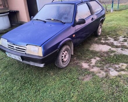 Синий ВАЗ 2108, объемом двигателя 1.5 л и пробегом 150 тыс. км за 600 $, фото 1 на Automoto.ua