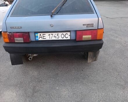 Синий ВАЗ 2108, объемом двигателя 1.3 л и пробегом 200 тыс. км за 842 $, фото 1 на Automoto.ua