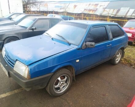 Синий ВАЗ 2108, объемом двигателя 0 л и пробегом 215 тыс. км за 509 $, фото 1 на Automoto.ua