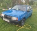 Синий ВАЗ 2108, объемом двигателя 1 л и пробегом 89 тыс. км за 342 $, фото 1 на Automoto.ua