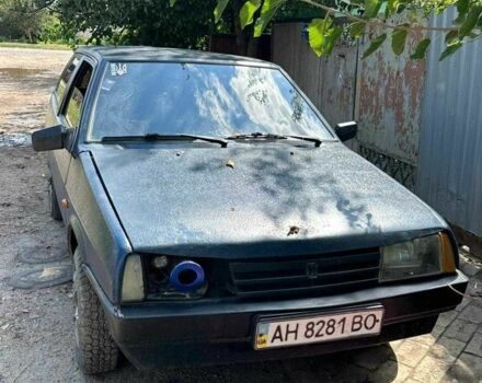 Синий ВАЗ 2108, объемом двигателя 1.5 л и пробегом 200 тыс. км за 643 $, фото 2 на Automoto.ua