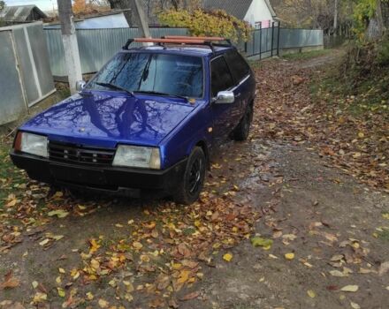 Синий ВАЗ 2108, объемом двигателя 5 л и пробегом 18 тыс. км за 500 $, фото 1 на Automoto.ua