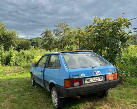 Синий ВАЗ 2108, объемом двигателя 0 л и пробегом 100 тыс. км за 450 $, фото 1 на Automoto.ua