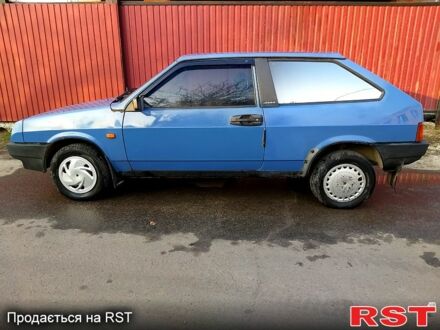 Синий ВАЗ 2108, объемом двигателя 13 л и пробегом 150 тыс. км за 1500 $, фото 1 на Automoto.ua