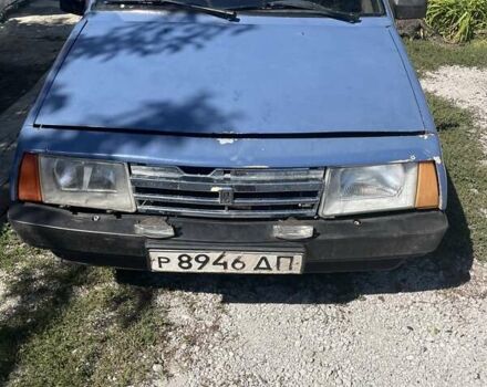 Синий ВАЗ 2108, объемом двигателя 1.3 л и пробегом 796 тыс. км за 386 $, фото 1 на Automoto.ua