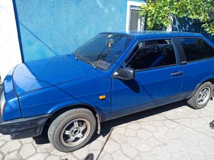Синий ВАЗ 2108, объемом двигателя 1.3 л и пробегом 1 тыс. км за 1300 $, фото 1 на Automoto.ua