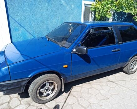 Синий ВАЗ 2108, объемом двигателя 1.3 л и пробегом 1 тыс. км за 1300 $, фото 1 на Automoto.ua