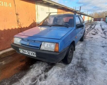 Синий ВАЗ 2108, объемом двигателя 1.3 л и пробегом 270 тыс. км за 900 $, фото 1 на Automoto.ua